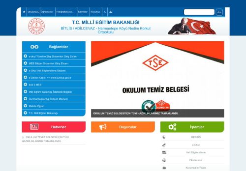 Harmantepe Köyü Nedim Korkut Ortaokulu