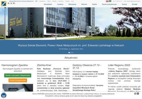 School of Economics and Law Kielce / Wyższa Szkoła Ekonomii i Prawa prof Edwarda Lipińskiego w Kielcach