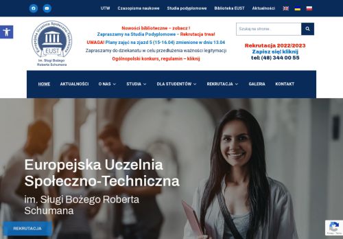 Europejska Uczelnia Społeczno Techniczna w Radomiu