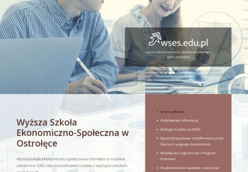 Economic-Social Higher School in Ostroleka / Wyższa Szkoła Ekonomiczno Społeczna w Ostrołęce