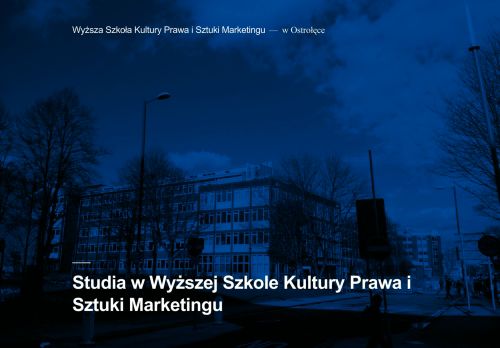 Higher School of Communication, Political Science and International Relations in Warsaw / Wyższa Szkoła Komunikowania, Politologii i Stosunków Międzynarodowych