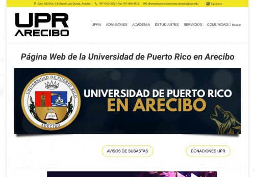 Universidad de Puerto Rico en Arecibo