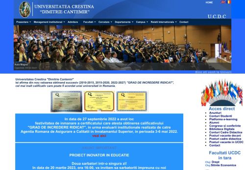 Christian University Dimitrie Cantemir