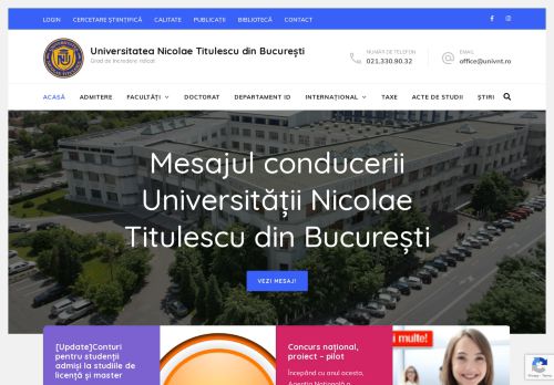 University Nicolae Titulescu