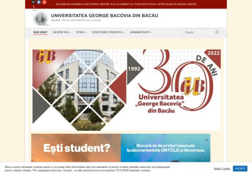 Universitatea George Bacovia Bacau