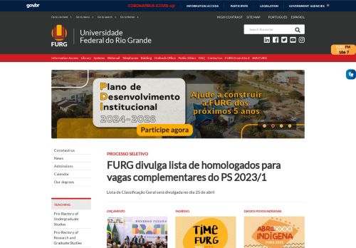 Universidade Federal do Rio Grande FURG