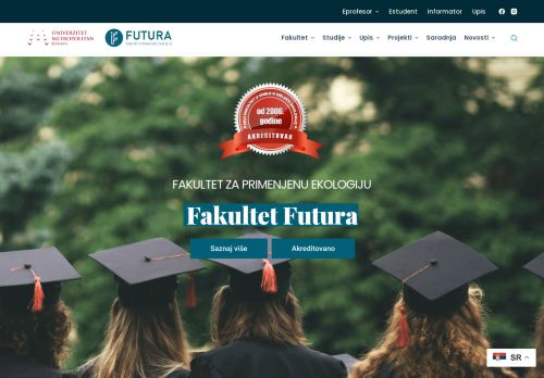 Singidunum University Fakultet za Primenjenu Ekologiju Futura