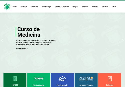 Faculdade de Medicina de São José do Rio Preto FAMERP