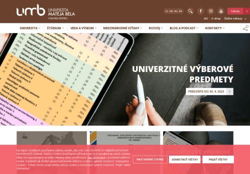 Matej Bel University in Banská Bystrica / Univerzita Mateja Bela v Banskej Bystrici