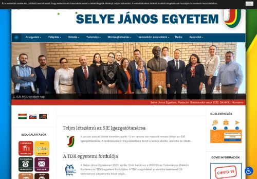 Selye János University in Komárno / Selye János Egyetem / Univerzita J. Selyeho v Komárne