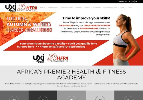 Health and Fitness Professionals Academy HFPA