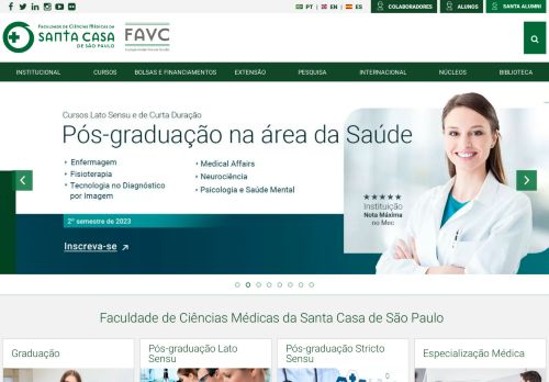 Faculdade de Ciências Médicas da Santa Casa de São Paulo FCMSCSP