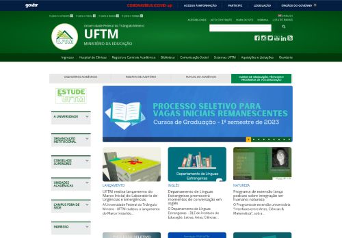 Universidade Federal do Triangulo Mineiro UFTM