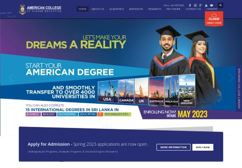 American College of Higher Education