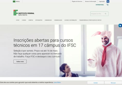 Instituto Federal de Educação Ciência e Tecnologia de Santa Catarina IFSC