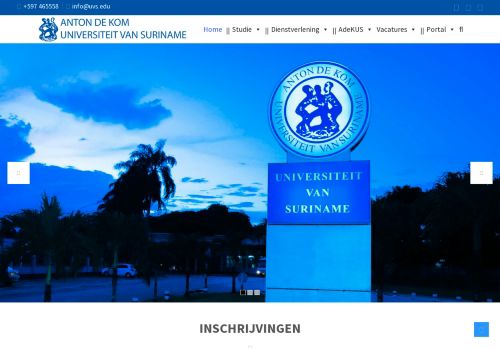 Anton de Kom University of Suriname