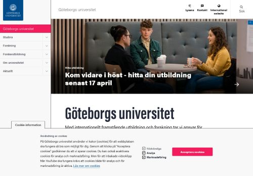 University of Gothenburg / Göteborgs Universitet