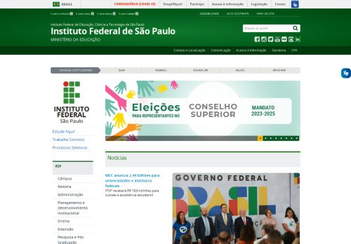 Instituto Federal de Educação Ciência e Tecnologia de São Paulo IFSP