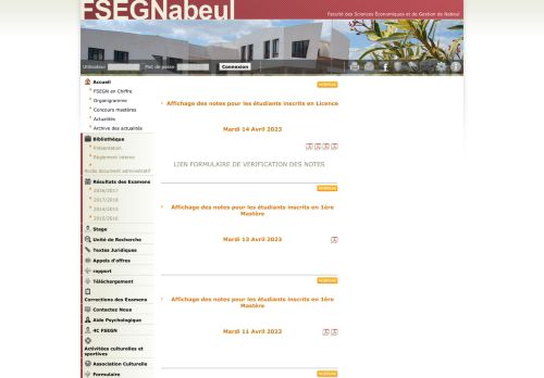 Université de Carthage Faculté des Sciences Économiques et de Gestion de Nabeul