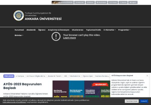 Ankara University