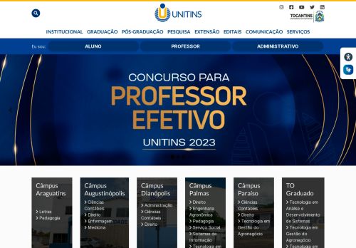 Fundação Universidade do Tocantins UNITINS