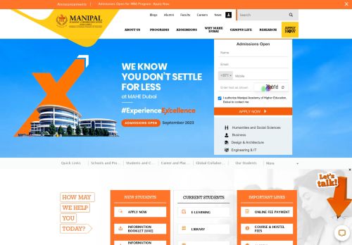 Manipal University Dubai Campus