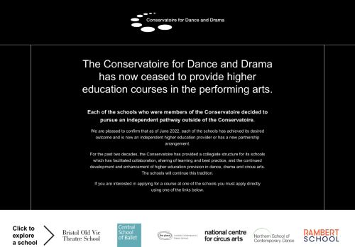 Conservatoire for Dance and Drama