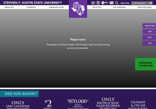 Stephen F Austin State University