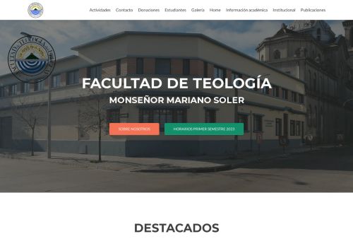 Facultad de Teología del Uruguay Mons Mariano Soler