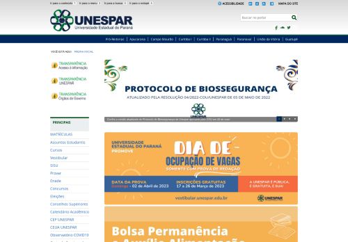 Universidade Estadual do Paraná UNESPAR