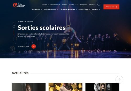 National Circus School Montreal