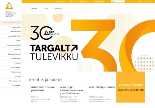 Estonian Entrepreneurship University of Applied Sciences (Mainor Business School / Eesti Ettevõtluskõrgkool Mainor)