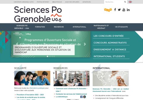 Institut d’Études Politiques Sciences Po Grenoble