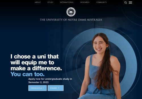 University of Notre Dame Australia