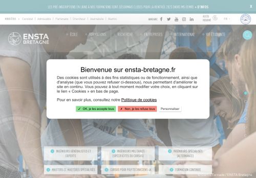 Grande École d'ingénieurs de Techniques Avancées Groupe ENSTA