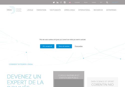 École Nationale de la Statistique et de l’Analyse de l’Information ENSAI