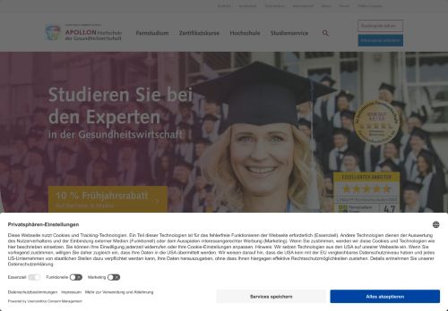 Apollon Hochschule der Gesundheitswirtschaft