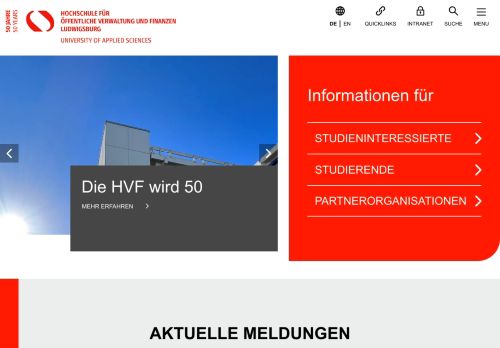 Hochschule für Verwaltung und Finanzen Ludwigsburg