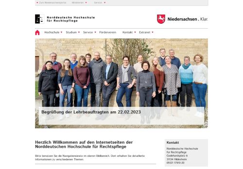 Norddeutschen Fachhochschule für Rechtspflege