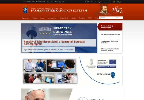 Pázmány Péter Catholic University Budapest / Pázmány Péter Katolikus Egyetem PPKE