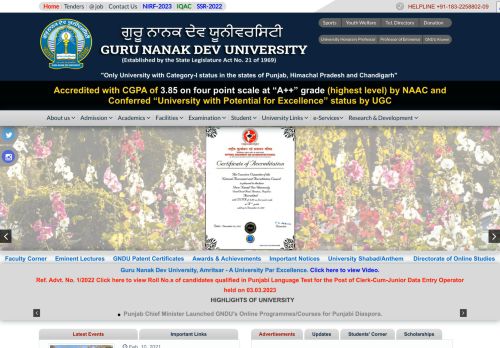 Guru Nanak Dev University