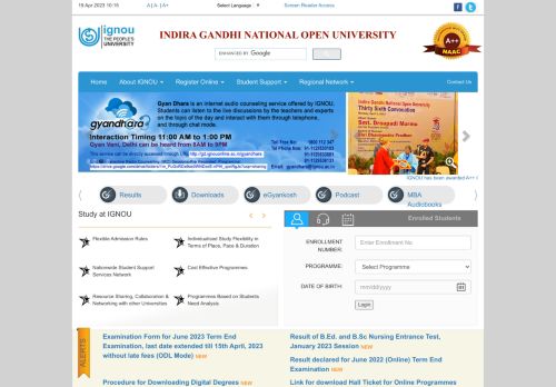 Indira Gandhi National Open University