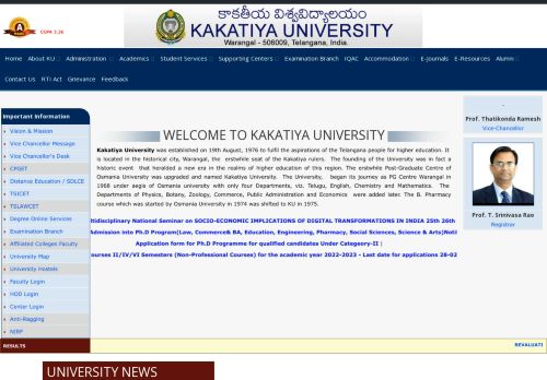 Kakatiya University