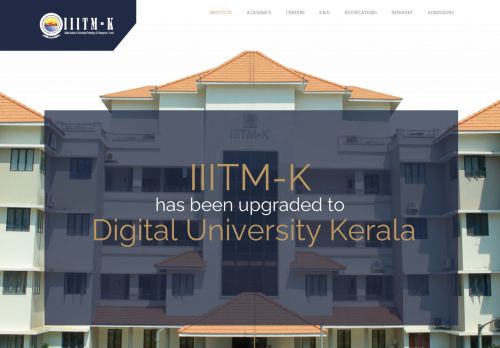 Indian Institute of Information Technology and Management Kerala