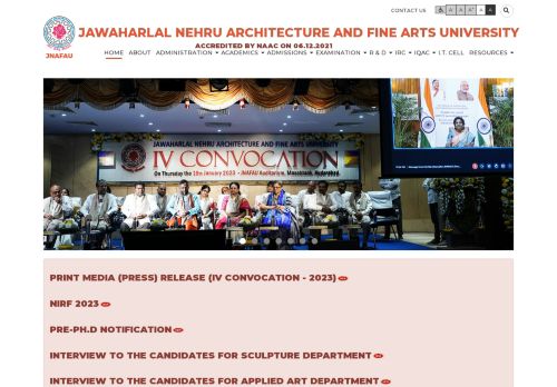 Jawaharlal Nehru Architecture and Fine Arts University