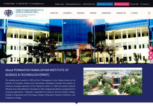 PRIST University Thanjavur