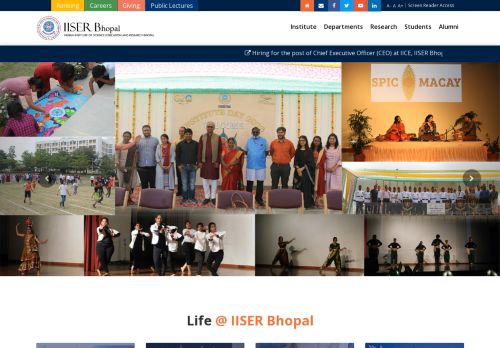 Indian Institute of Science Education and Research Bhopal