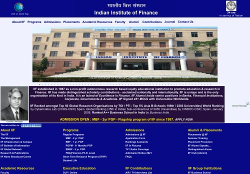 Indian Institute of Finance