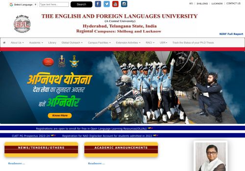 English & Foreign Languages University (ex-CIEFL)