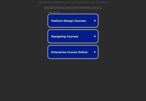 Melbourne School of Fashion